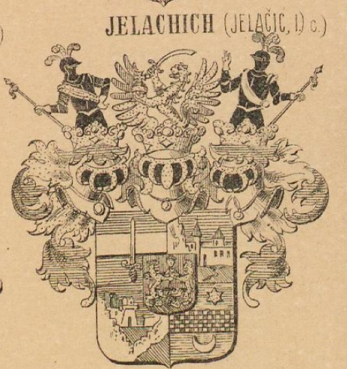 Jelachich Coat of Arms / Family Crest 2