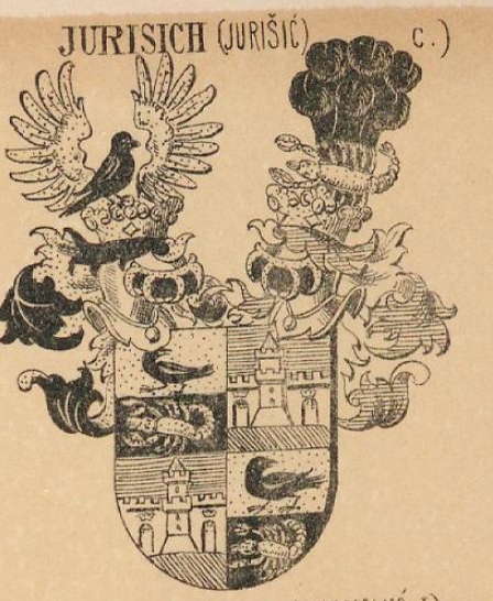Jurisich Coat of Arms / Family Crest 2