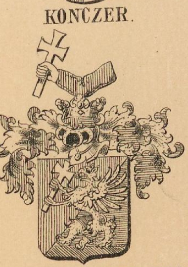 Konczer Coat of Arms / Family Crest 0