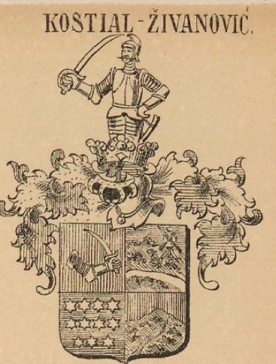 Kostial-Zivanovic Coat of Arms / Family Crest 0