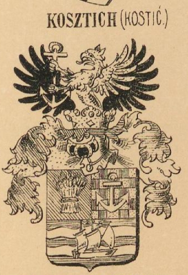 Kosztich Coat of Arms / Family Crest 0