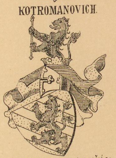 Kotromanovich Coat of Arms / Family Crest 0