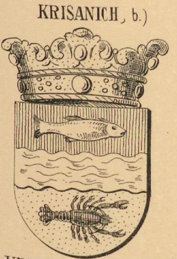 Krisanich Coat of Arms / Family Crest 1