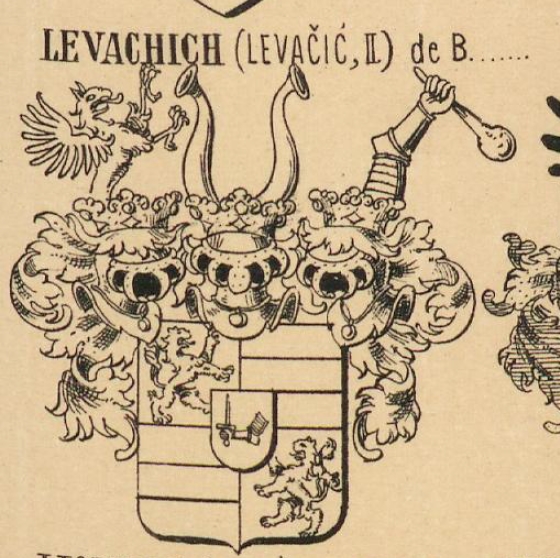 Levachich Coat of Arms / Family Crest 1