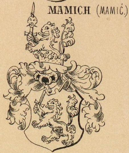 Mamich Coat of Arms / Family Crest 0