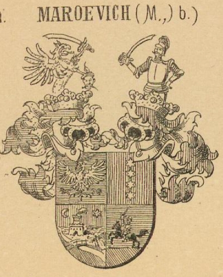Maroevich Coat of Arms / Family Crest 1
