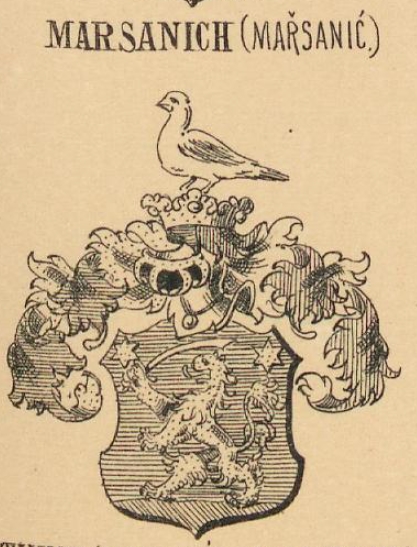 Marsanich Coat of Arms / Family Crest 1