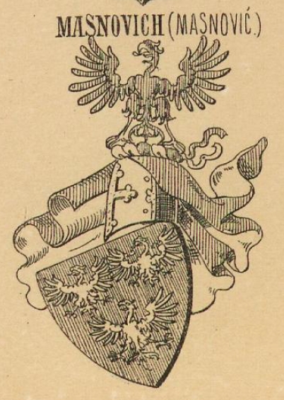 Masnovich Coat of Arms / Family Crest 0
