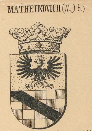 Matheikovich Coat of Arms / Family Crest 1