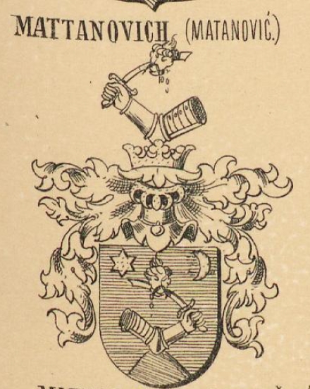 Mattanovich Coat of Arms / Family Crest 0