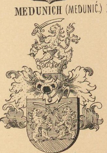 Medunich Coat of Arms / Family Crest 0