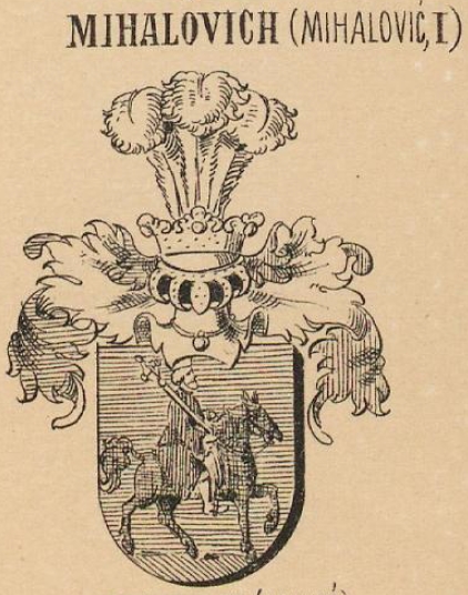 Mihalovich Coat of Arms / Family Crest 0