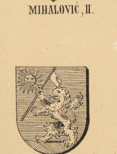 Mihalovich Coat of Arms / Family Crest 1