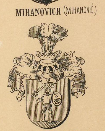 Mihanovich Coat of Arms / Family Crest 0