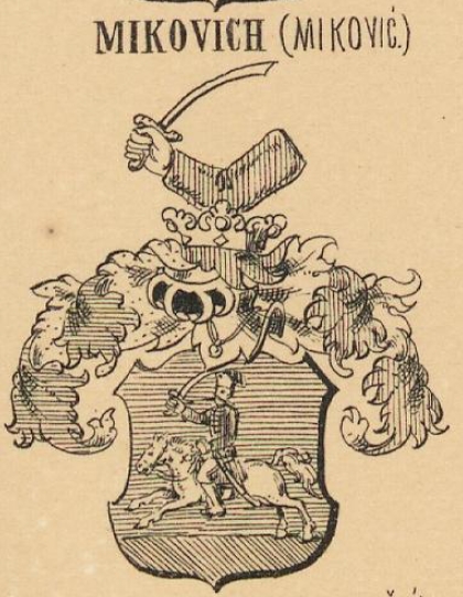 Mikovich Coat of Arms / Family Crest 0