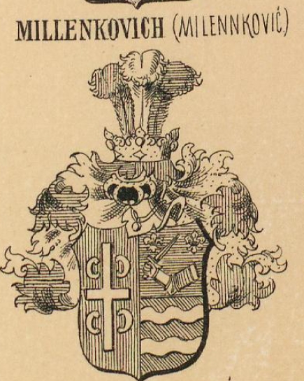 Millenkovich Coat of Arms / Family Crest 0