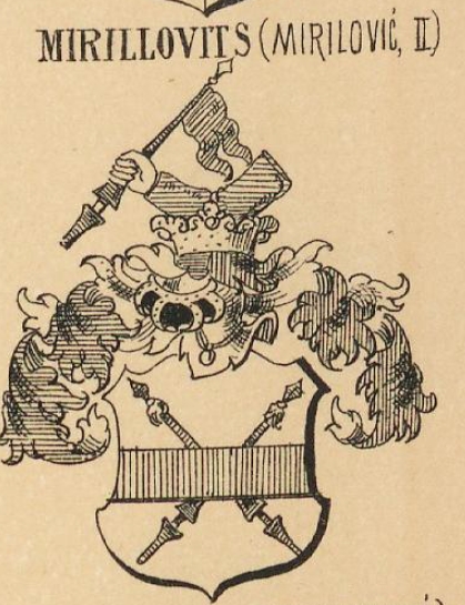 Mirilovich Coat of Arms / Family Crest 1