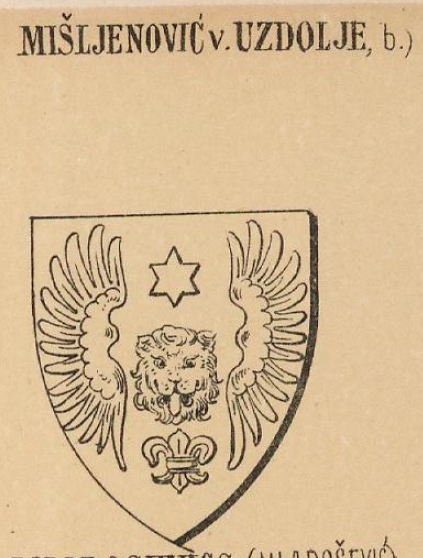 Misljenovic Coat of Arms / Family Crest 1