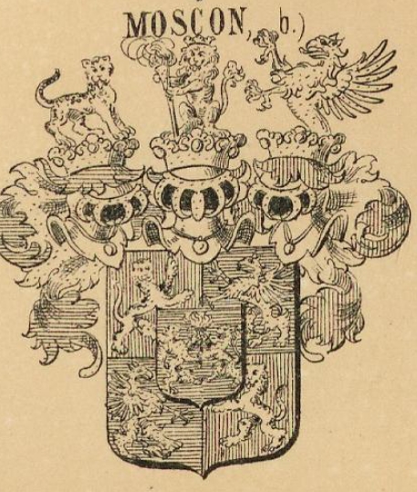 Moscon Coat of Arms / Family Crest 1
