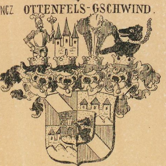 Ottenfels-Gschwind Coat of Arms / Family Crest 0