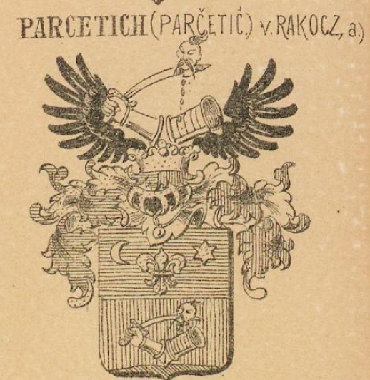 Parcetich Coat of Arms / Family Crest 0