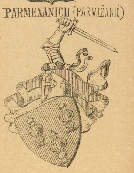 Parmexanich Coat of Arms / Family Crest 0