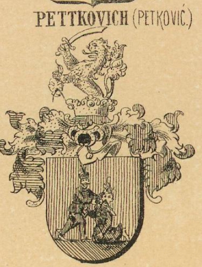 Pettkovich Coat of Arms / Family Crest 0