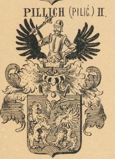 Pillich Coat of Arms / Family Crest 1