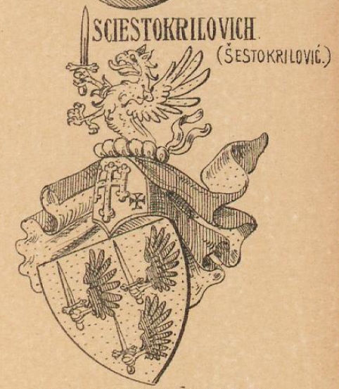 Sciestokrilovich Coat of Arms / Family Crest 0