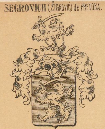 Segrovich Coat of Arms / Family Crest 0