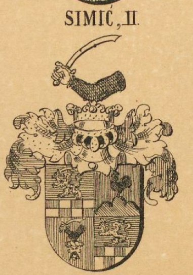 Simich Coat of Arms / Family Crest 1