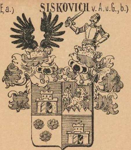 Siskovich Coat of Arms / Family Crest 1