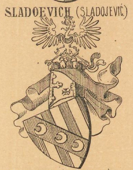 Sladoevich Coat of Arms / Family Crest 0