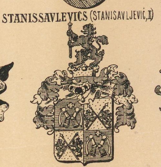 Stanissavlevics Coat of Arms / Family Crest 1