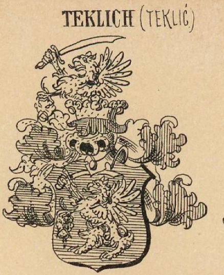 Teklich Coat of Arms / Family Crest 0