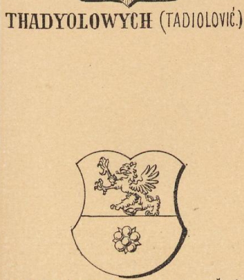 Thadyolowych Coat of Arms / Family Crest 0
