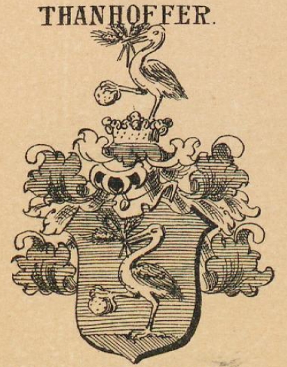 Thanhoffer Coat of Arms / Family Crest 0