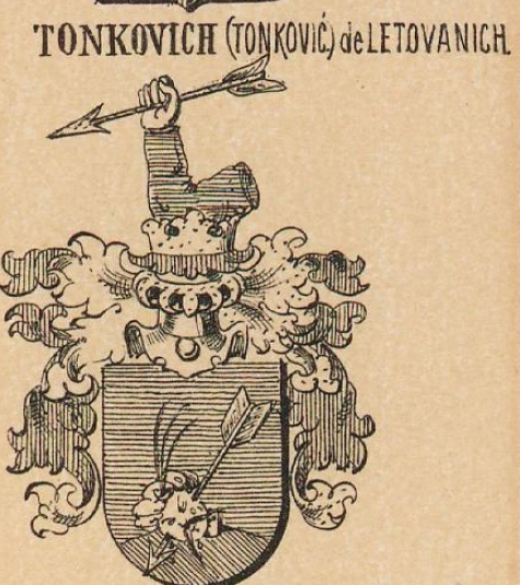Tonkovich Coat of Arms / Family Crest 0