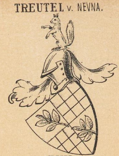 Treutel Coat of Arms / Family Crest 0
