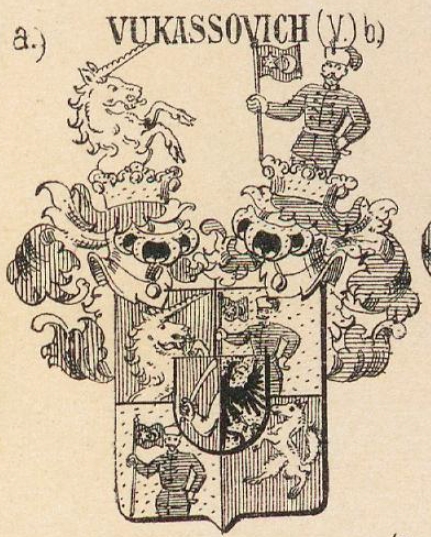 Vukassovich Coat of Arms / Family Crest 1