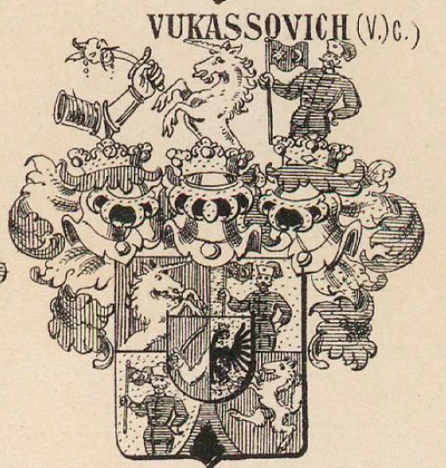 Vukassovich Coat of Arms / Family Crest 2