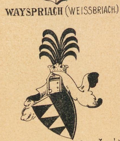 Wayspriach Coat of Arms / Family Crest 0