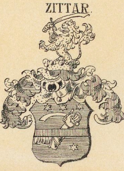 Zittar Coat of Arms / Family Crest 0