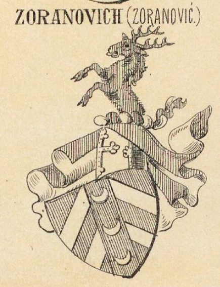 Zoranovich Coat of Arms / Family Crest 0