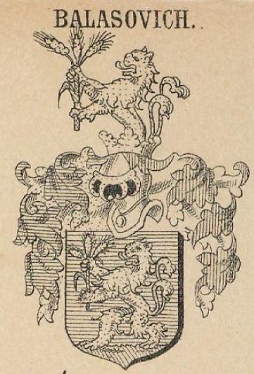 Balasovich Coat of Arms / Family Crest 1