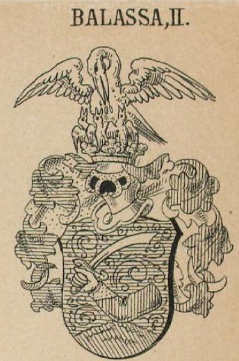 Balassa Coat of Arms / Family Crest 2