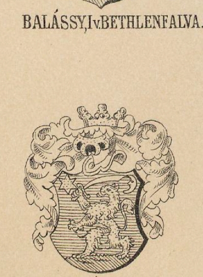Balassy Coat of Arms / Family Crest 3