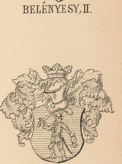 Belenyesy Coat of Arms / Family Crest 1