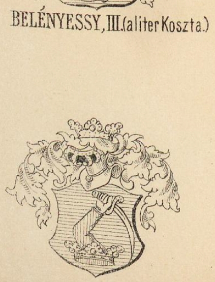 Belenyesy Coat of Arms / Family Crest 2
