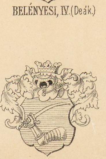 Belenyesy Coat of Arms / Family Crest 3